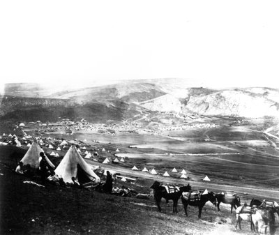 Allied Encampment, Crimea by Roger Fenton